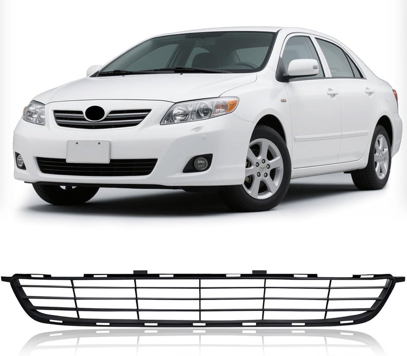 YUWUTF Front Bumper Lower Grille Compatible With 2009 2010 Toyota Corolla CE LE S XLE XRS Replacement for TO1036111 5311202120 Direct Replacement - Image 1